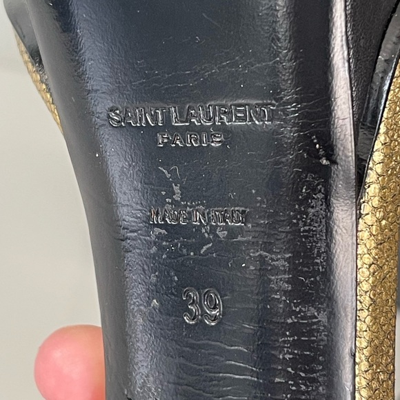 ⛔️SOLD⛔️AUTHENTIC SAINT LAURENT HEELS - Picture 10 of 11